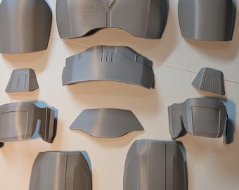 Bo Katan / Female Mandalorian Armor Kit Star Wars 3D Printed Cosplay Armor 14 Pieces ABS