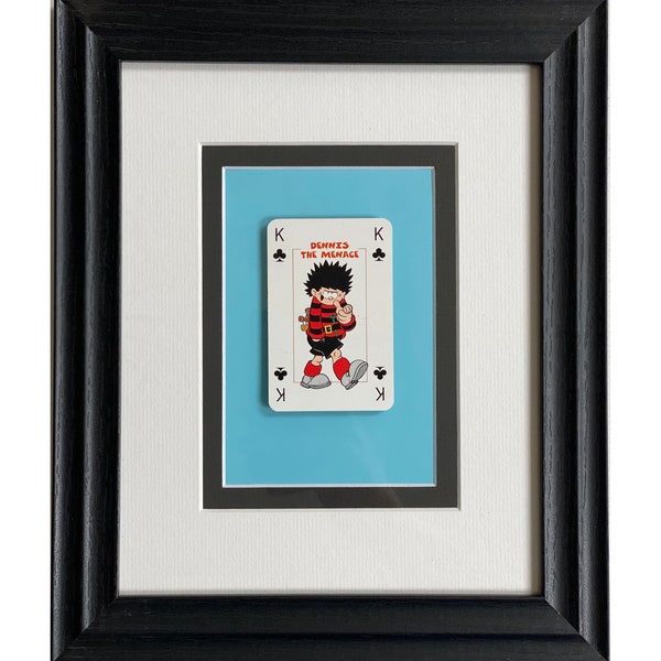 Wall Art - Vintage Beano Playing Card - Perfect Gift Ideas - 23 x 28.5cm