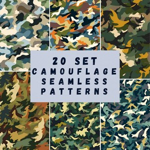 Camouflage Seamless Fabric Patter, Camo Digital Paper, Camo Prints, Repeating Pattern Camo, Camo Background, Digital Download, Camo, Fabric