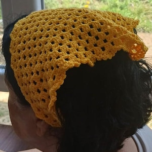Crochet Triangle Bandana Pattern – Easy Summer DIY PDF & Video Tutorial