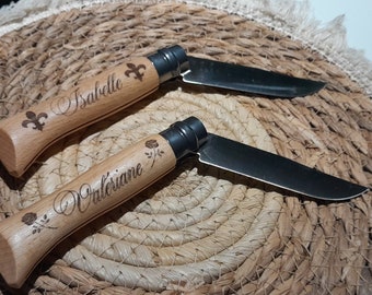 Opinel number 8 Customizable stainless steel