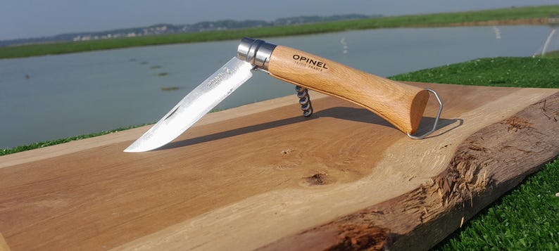 Opinel No.10 Corkscrew & Bottle Opener - Thumbnail 5