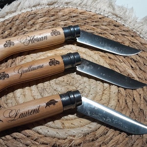 Opinel numéro 8 Inox personnalisable image 2