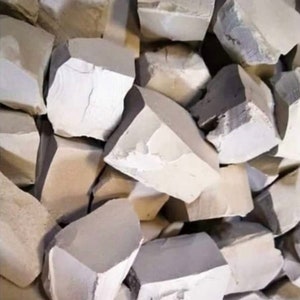 Kaolin/Kalaba/Marmorkreide/Mabele/Essbarer Ton/Argile/Calaba Meilleure argile kaolin du Cameroun Craie marbrée croquante et crémeuse image 1