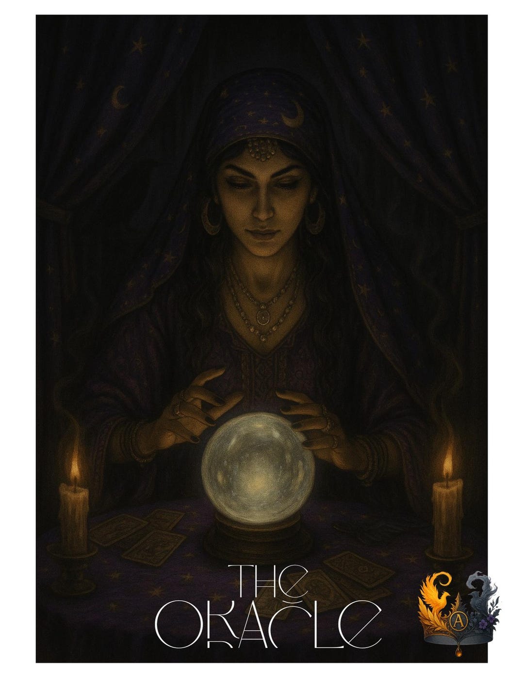 Orcaler Ritual Oracle Altar Card: Printable Witchcraft Ritual Art (digital Download ...