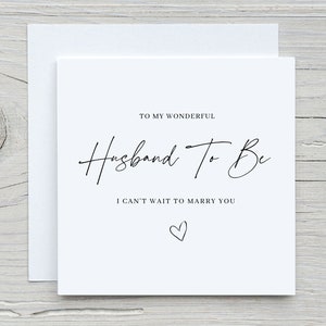 Personalised wedding day card, card for bride or groom, wedding date, see you at the altar, to my wonderful husband