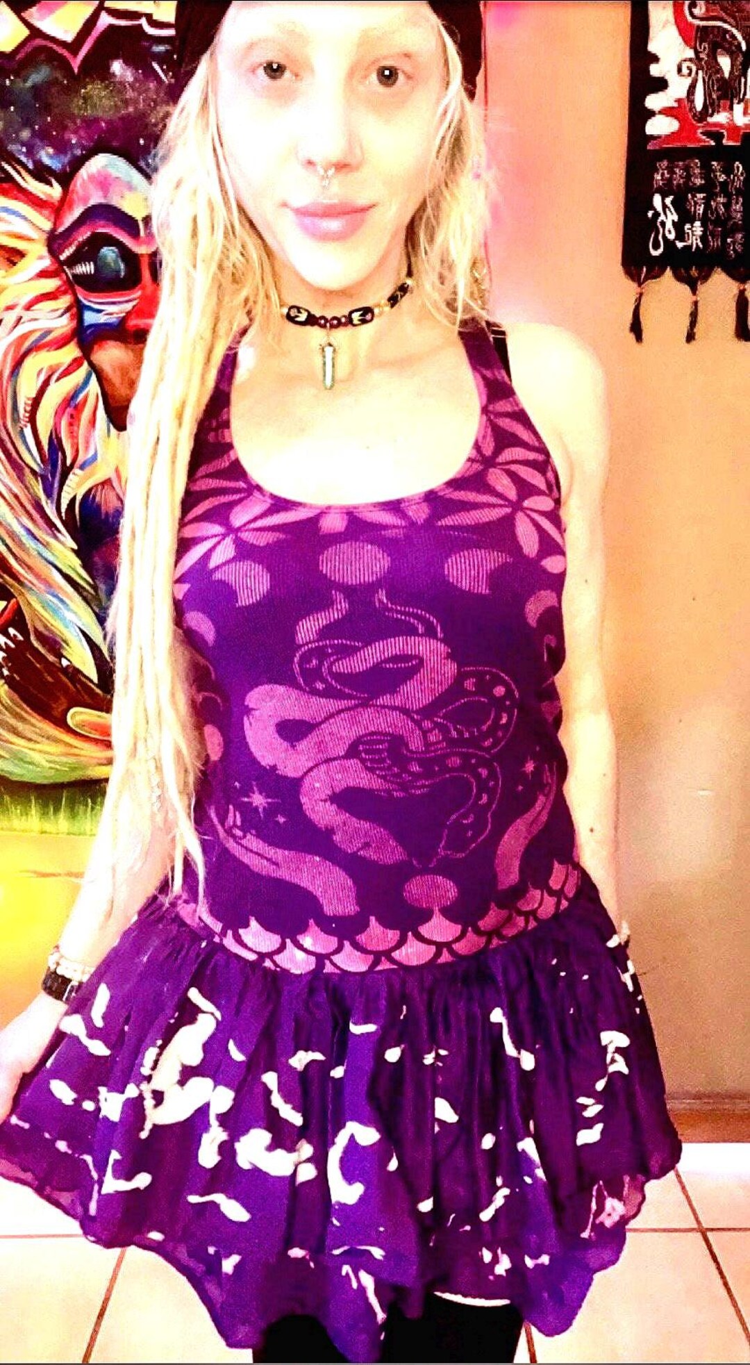 the goddess mini dress purple MS. GODET ASYMMETRIC DRESS IN DUSTY PURPLE | CULT MIA
