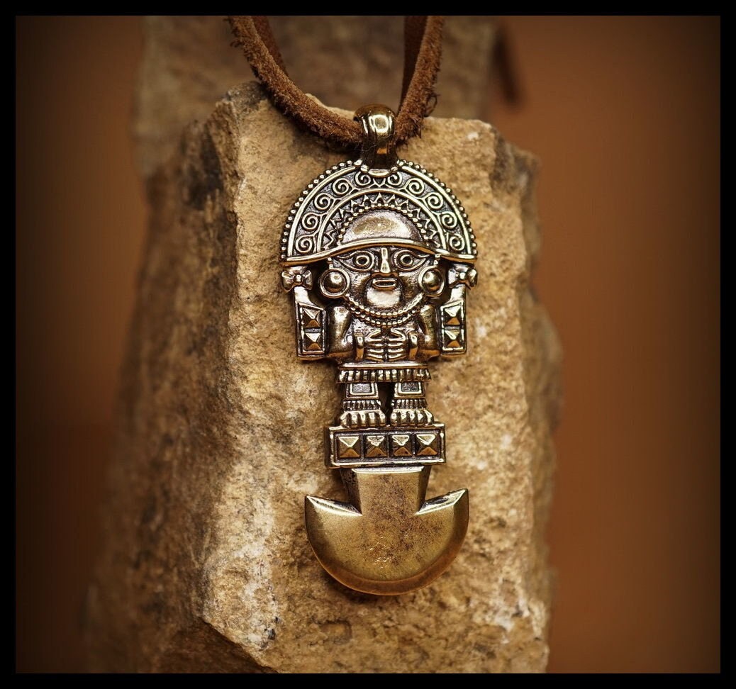 Inca Tumi Peru Pendant Good Luck Tumi God Pendant God 