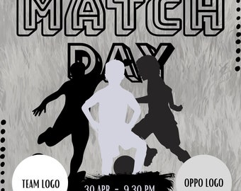 Soccer Match Poster