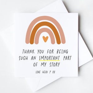 15% Tarjeta de agradecimiento / Tarjeta de felicitación de agradecimiento personalizable / Tarjeta de guardería y maestros