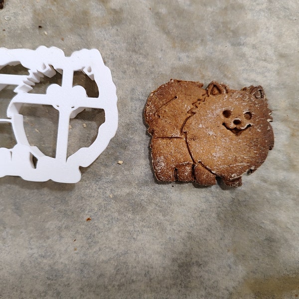 Plätzchenform Pomeranian / cookie shaper Pomeranian