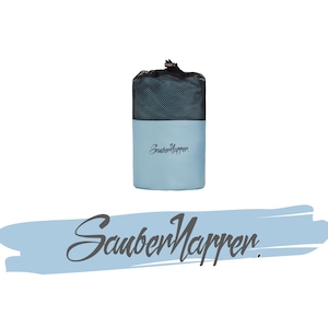 Cabin sleeping bag/summer sleeping bag - SauberNapper | 3 functions: sleeping bag ticking/inner sleeping bag + sheet/thin blanket + duvet cover