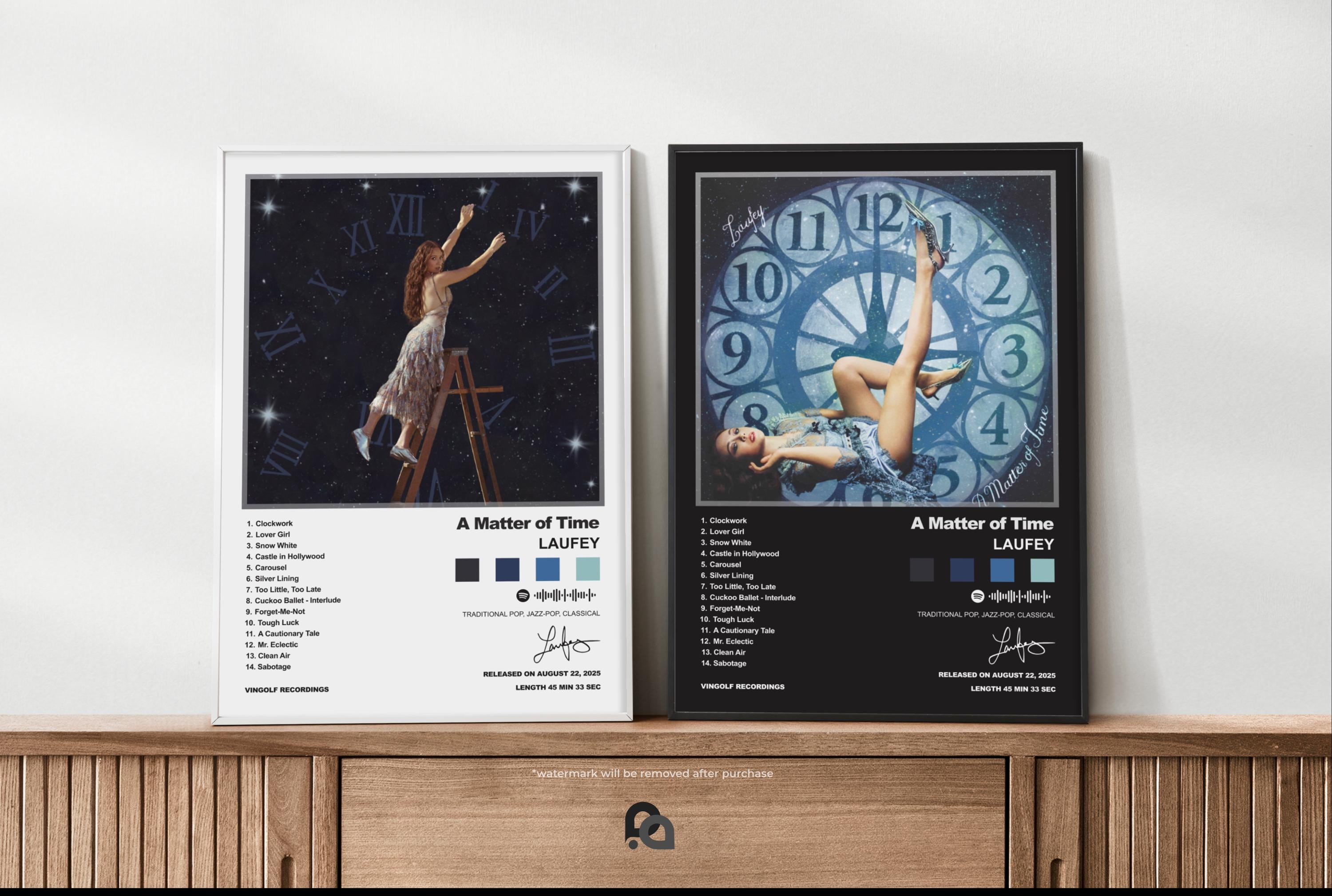 Laufey poster - Etsy 日本