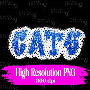 GATOS Lentejuelas sintéticas de moda Textura realista de alta resolución PNG, Doodle Wildcats PNG, Diseño de sublimación, DTF digital,