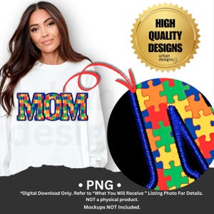 Autism Puzzle Png, Autism Mom Png, Autism Awareness Png, Autism Support png, Autism Ribbon Png, Autism Kids Png, Autism Mom Sublimation png