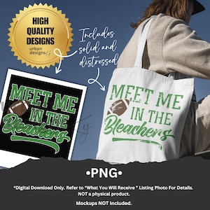 Meet Me In The Bleachers Vintage Retro PNG Football Bundle Trendy DTF digital high resolution Trending Football PNG shirt design best seller