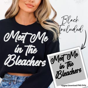 Meet Me In The Bleachers Vintage Retro PNG Football Bundle Trendy DTF digital high resolution Trending Football PNG shirt design best seller
