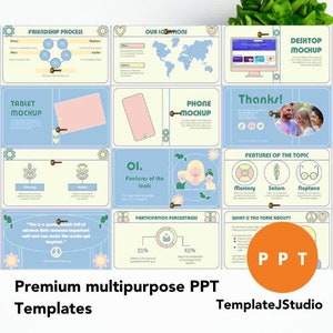 39 decks of different creatively themed powerpoint slides multipurpose