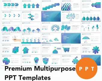 171 unieke dia&#39;s met 10 verschillende kleurthema&#39;s multifunctionele powerpoint-presentatie