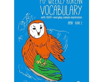 Korean Vocabulary Book 2: Weekly Learning (Digital Download)