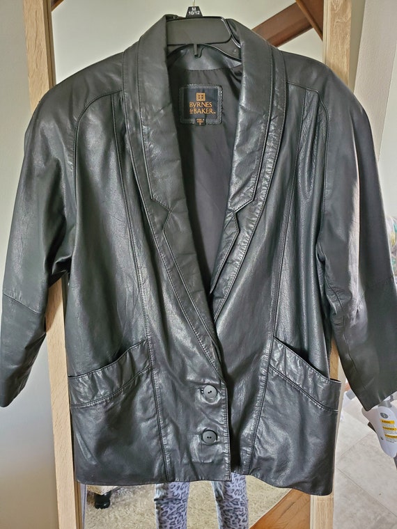 Byrnes & Baker vintage leather jacket