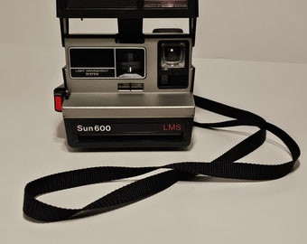 Vintage Polaroid Sun 600 with LMS
