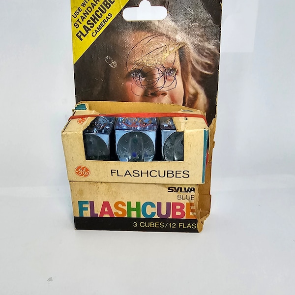 Camera Flash Cube Etsy