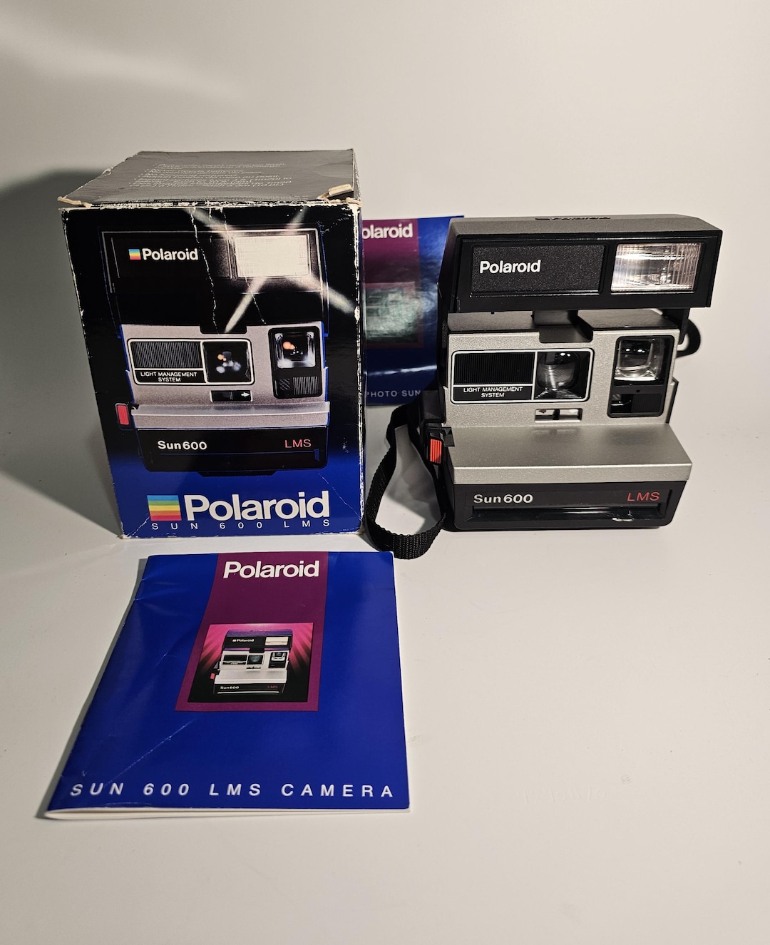 Polaroid Sun 600 LMS With Box and User Manual