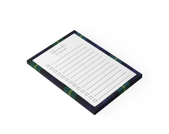 Custom Post-it® Notes 4x6 To-Do List Personalized Sticky Notes Custom Note Pad for Office Home School Tools Gifts for Family Friend Teacher
