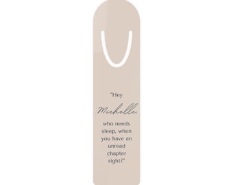 Custom Bookmark Minimalist Bookmark Personalized Bookmark Fun Encouraging Bookmark Office School Tool Reading Tool Custom Gift