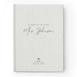 Diario de despedida de soltera personalizado Cuaderno de notas personalizado Regalos de aniversario de boda para ella Recuerdo especial del día de la despedida de soltera