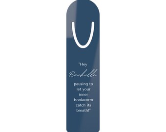 Custom Bookmark Minimalist Bookmark Personalized Bookmark Fun Encouraging Bookmark Office School Tool Reading Tool Custom Gift