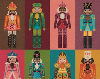 Nutcrackers | Fine Art Print | 8 x 8 or 11 x 11