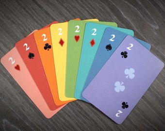 Medieval Playing Cards | Rainbow Playing Cards | Bridge Set