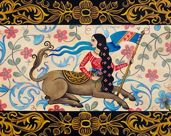 Medieval Centaur | Fine Art Print | 8 x 10 or 11 x 14