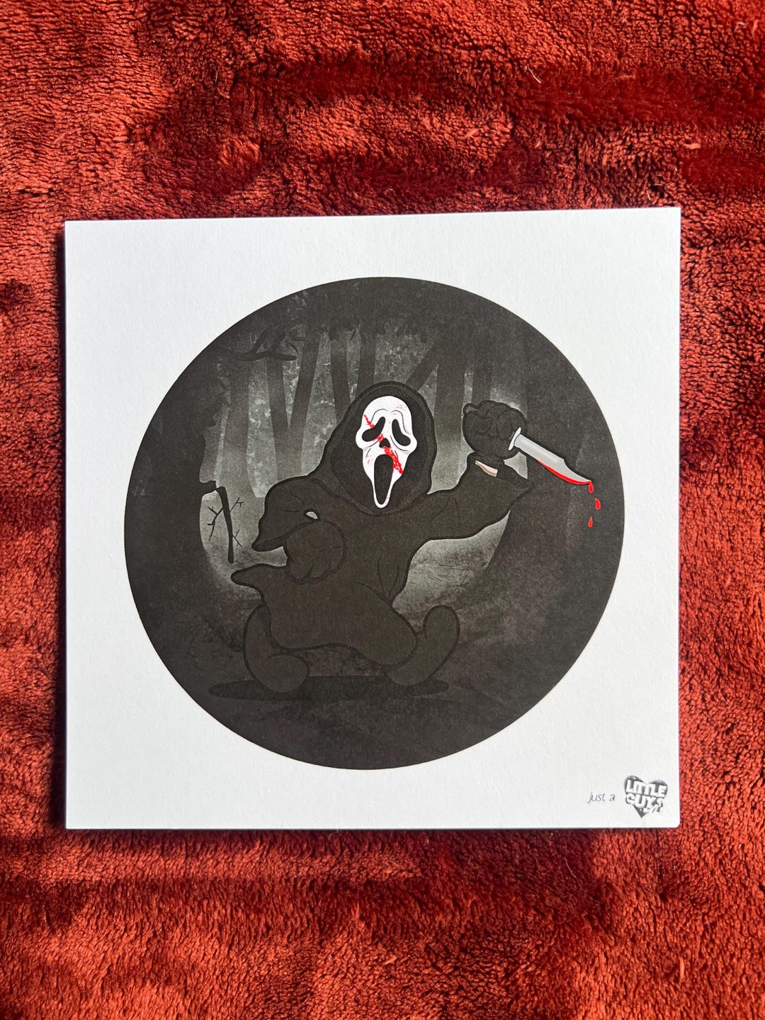 Pyrography Ghostface Ghostface - Print - Etsy