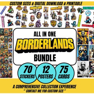 Digitales Videospiel Poster Set für Gamer Inspiriert Nostalgischer Film Druckbare Aufkleber Retro Karte für Spielfans Zimmer Wandkunst Dekor Bundle Geschenk