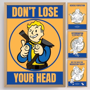 Shelter Gaming Posters | Creative Digital Prints Set | Bold Decor for Gamer Rooms | Poster Bundle