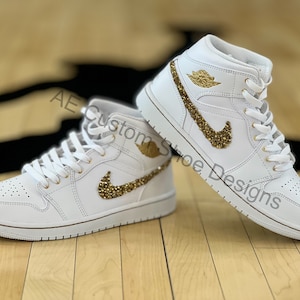 Classic Bling Jordan 1 Mid