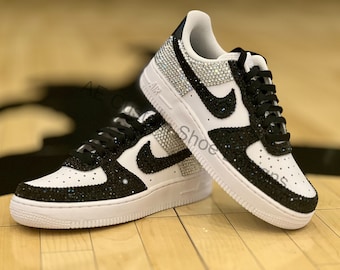 Fully Blinged Air Force 1- Youth Sizes