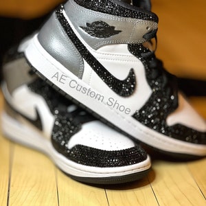 blinged out jordan 1