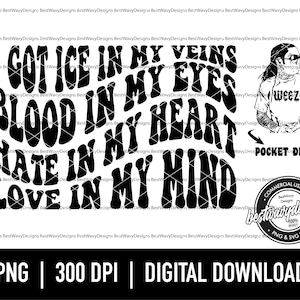 I Got Ice In My Veins PNG SVG - LWayne svg - Weezy Baby png - LWayne Png - Digital Download
