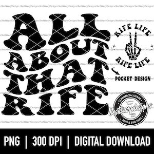 All About That Rife PNG SVG - MRife - Comedy - Sublimation - All About That Rife - Matt Rife Png - Digital Download