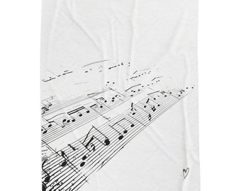 Velveteen Note Flow Blanket