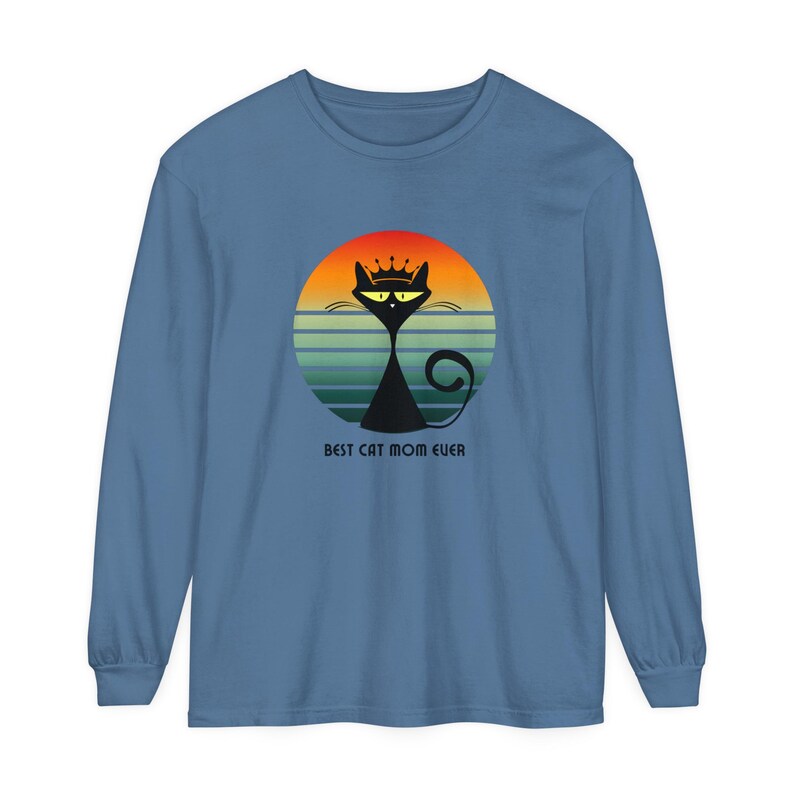 Cat Mom Love Long Sleeve Tshirt Celebrate the Unbreakable Bond Between