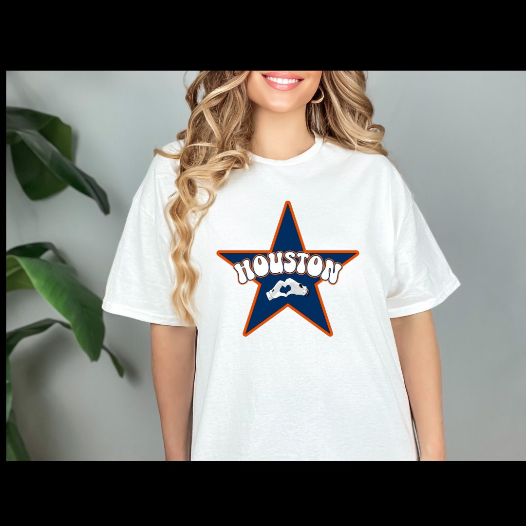 Astros Shirt Women Butterfly Astros Girl This Girl Loves Her Houston Astros  Gift - Personalized Gifts: Family, Sports, Occasions, Trending