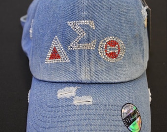 Gorra de béisbol vaquera Delta Sigma Theta: regalo de hermandad
