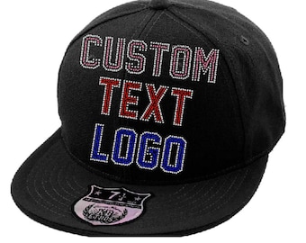 Custom Rhinestone Baseball Cap: Personalized Bling Hat
