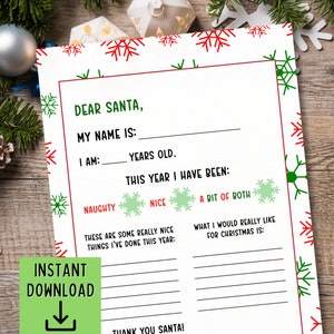 Brief an den Weihnachtsmann, Wunschliste für Weihnachtsmänner, Nordpolbrief, druckbarer Brief an den Weihnachtsmann, Weihnachtswunschliste, lieber Weihnachtsbrief, Weihnachtsaktivitäten für Kinder