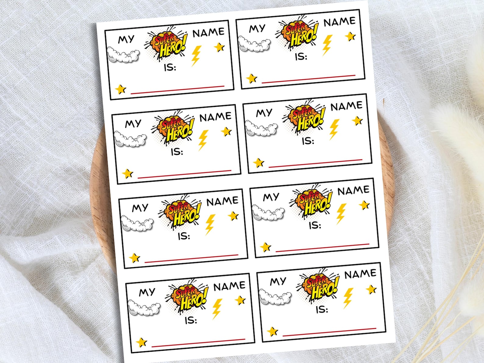 Superhero Party Game Pack: Villain or Hero Birthday Games (PDF Download ...